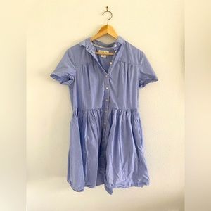 Broome, Kate spade blue shirt dress.